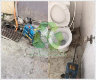 Xử lý tình trạng bồn cầu thoát nước chậm hiệu quả