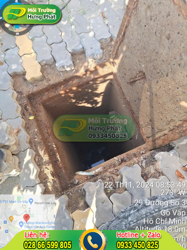 Dịch vụ nạo v&eacute;t hố ga quận T&acirc;n Ph&uacute; cam kết đảm bảo chất lượng cao