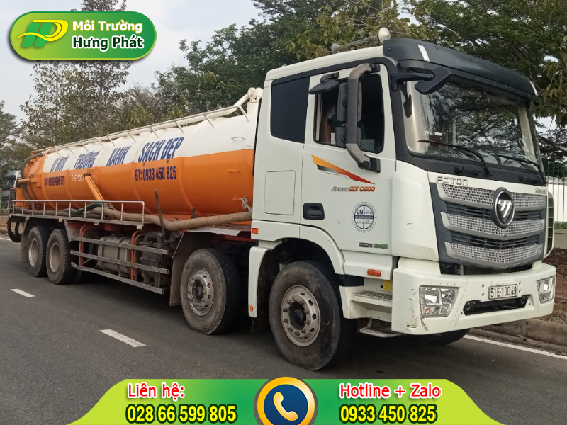 Rút hầm cầu Quận Tân Phú Đại Phát LH: 0931329340